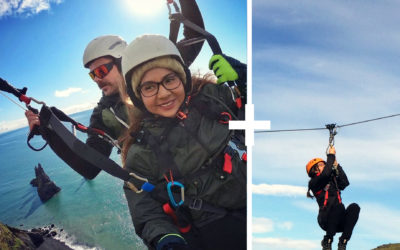 Ævintýri í Vík – Zipline & Paragliding